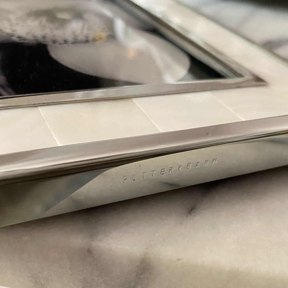 POTTERY BARN Mother-Of-Pearl Frame - Picture 5 of 9